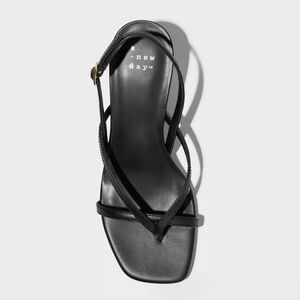 A New Day Women's Elegant Black Sandals